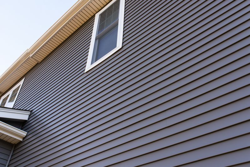 Close-up of Siding Material